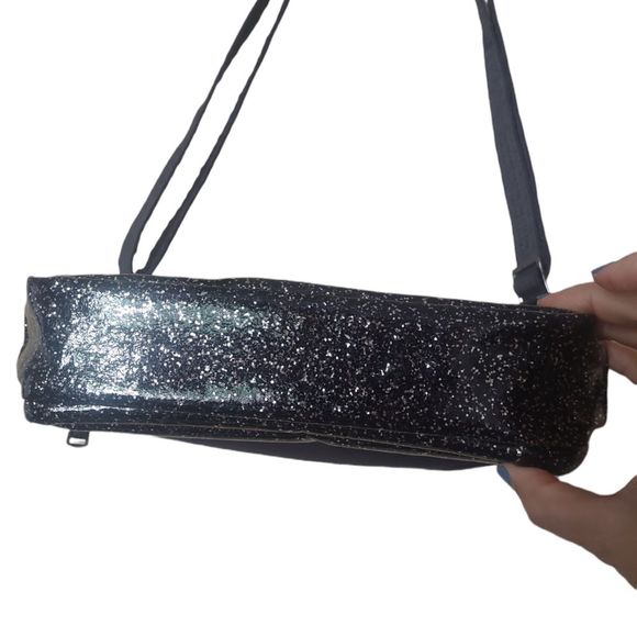 LUG Putner Bag Gray/Silver Glitter NWOT - Picture 4 of 13